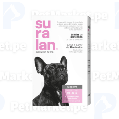 Suralan Medium (10 - 20kg) Pastilla Antipulgas