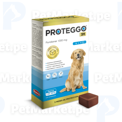 Proteggo 3m (20 a 40kg) Antipulgas para Perro