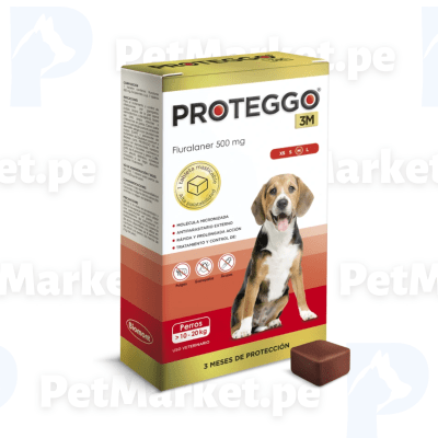 Proteggo 3m (10 a 20kg) Antipulgas para Perro1