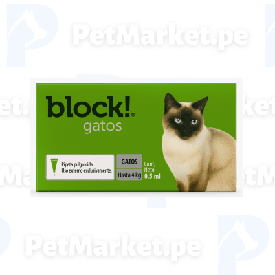 Pipeta Block Gatos de 4kg