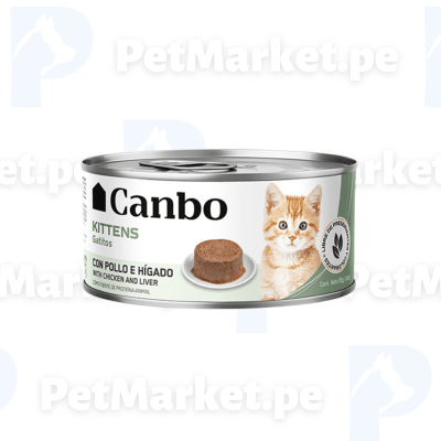 Canbo Gatitos Kitten Paté Pollo e Hígado 85 gr