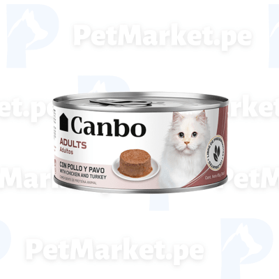 Canbo Cat Pate Pollo Y Pavo Adulto Lta 85Gr