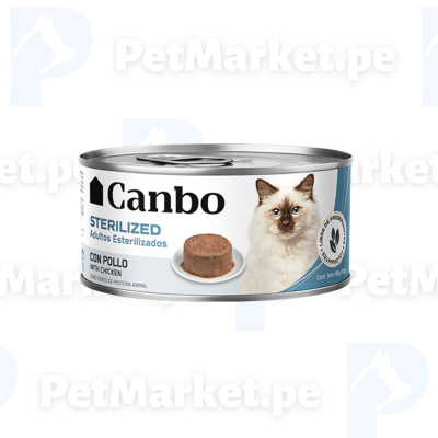 Canbo Cat Pate Esterilizados Adulto Lta 85Gr1