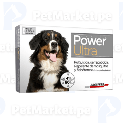 Pipeta Antipulgas Power Ultra Perro de 41 a 60kg