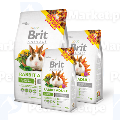 Brit Animals Rabbit Adulto 3kg