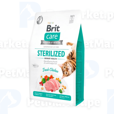 Brit Care Cat Sterilized Urinary Health Chicken 2 kg