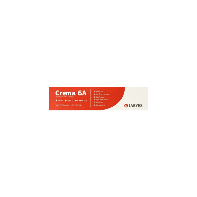 CREMA 6A 15g - Uso dermatológico en perros y gatos