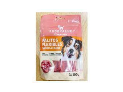 Food Value Palitos Flexibles (Sabor a Carne) x 100gr