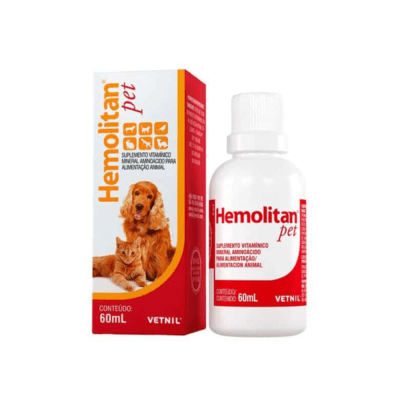 Hemolitan Pet 60ml Suplemento Alimenticio