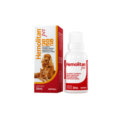 Hemolitan Pet 30ml Suplemento Alimenticio