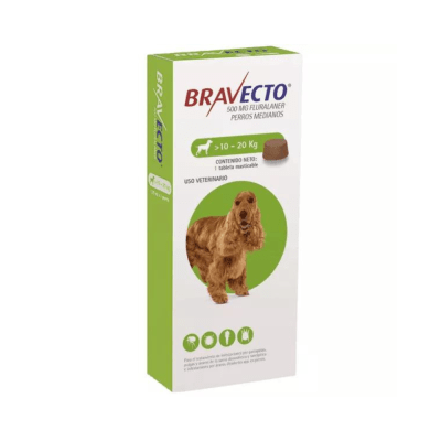 Bravecto Antipulgas para Perro 10 a 20kg1