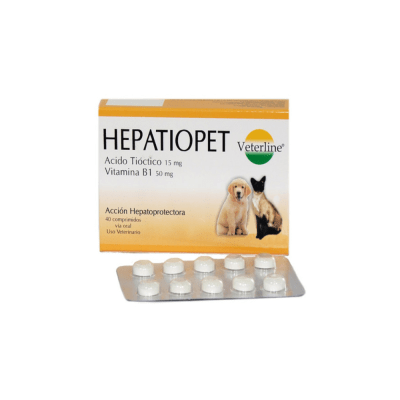 HEPATIOPET X 1 comprimido