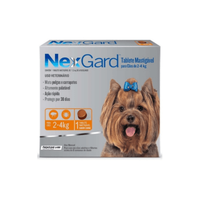 NEXGARD 2 a 4kg 1 tableta