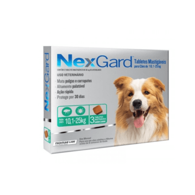 NEXGARD 10 a 25kg 3 tableta1