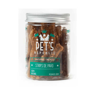 PETS REPUBLIC Strips de Pavo 88gr