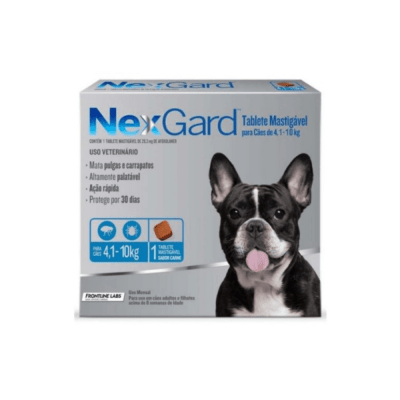 NEXGARD 4 a 10kg 1 tableta1