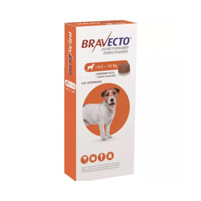Bravecto Antipulgas para Perro 4.5 a 10kg