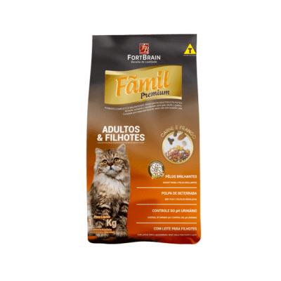 FAMIL gato adulto y gatitos 1kg