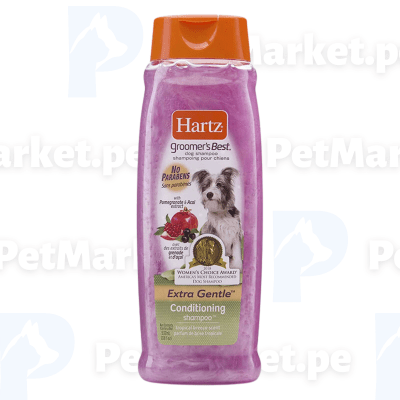 Shampoo Hartz GROOMER'S BEST® 3 en 1 532ml