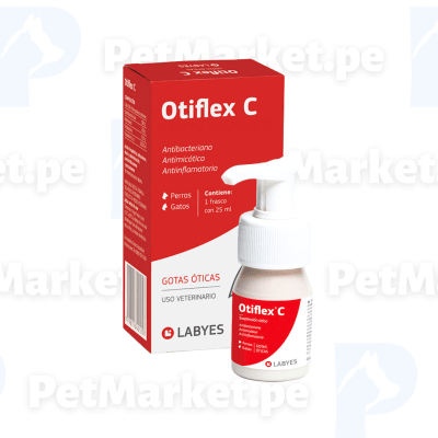 Otiflex C 25ml gotas óticas frasco de 25ml1