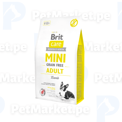 Brit Care Adult Mini Grain Free Cordero 2kg