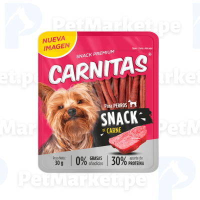 Carnitas Snack Tradicional para Perro 30g1