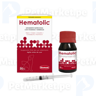 Hematolic – Suplemento nutricional para perros y gatos