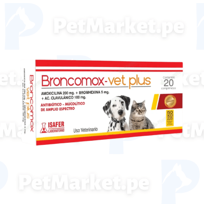 Broncomox Vet Plus x unidad