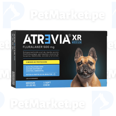 ATREVIA XR Medium 500mg Perros de 10 a 20kg1