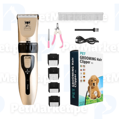 Kit Máquina Cortapelos de Mascotas
