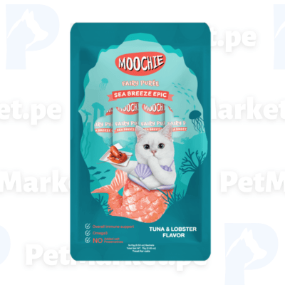 Moochie Snack Cremoso Atun y langosta x5