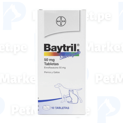 Baytril Antibiotico 50MG x Tableta