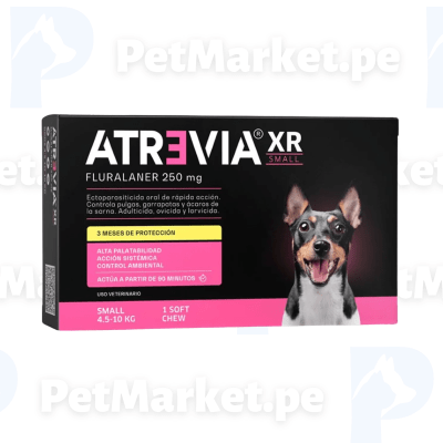 ATREVIA XR Small 250mg Perros de 4.5 a 10kg