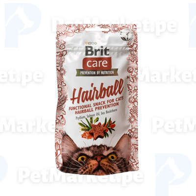 Brit Care Cat Snack Hairball 50gr