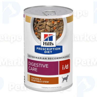 Hills I/D Lata Estofado 354g – Cuidado Digestivo Suave y Alta Digestibilidad1