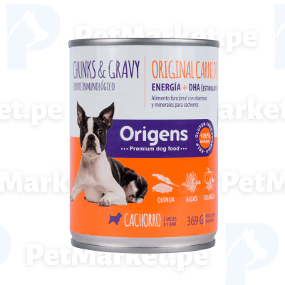 Origens original Cachorro de Pollo y Pavo 369 g