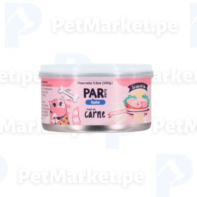 Par Pets gato paté de carne 160g1