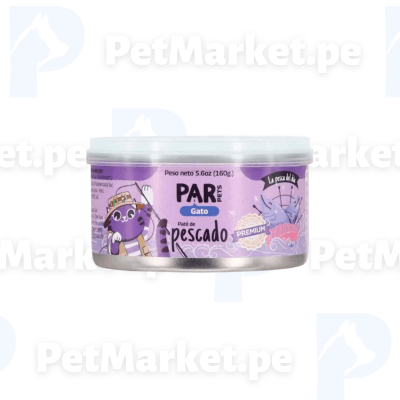 Par Pets gato paté de pescado 160g