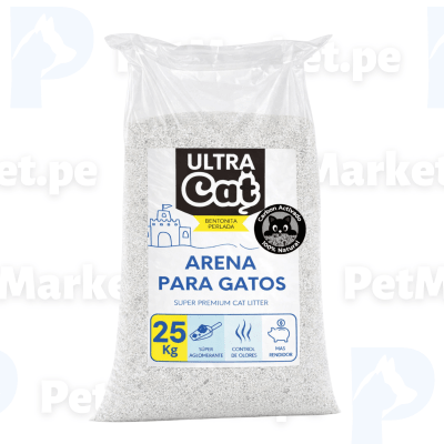 Ultra Cat Arena Granulada Carbon Activo 25kg