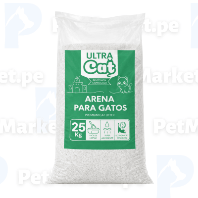 Ultra Cat Arena Granulada Fina 25kg