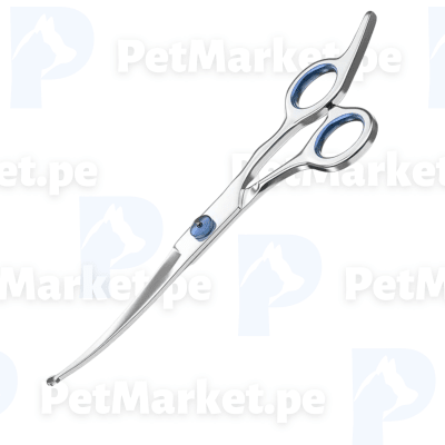 Tijera para mascotas curba1
