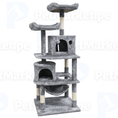 Gimnasio Rascador Plomo para Gato