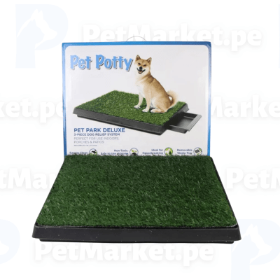 Baño Portátil para Perro Grass Artificial