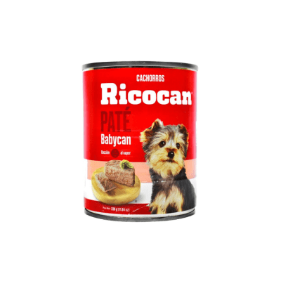 RICOCAN Lata Pate Cachorros 330g1