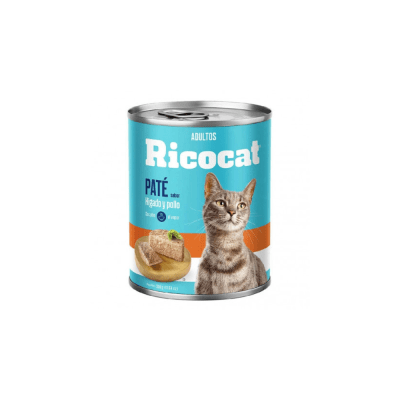 RICOCAT Lata Pate Hígado y Pollo 330g