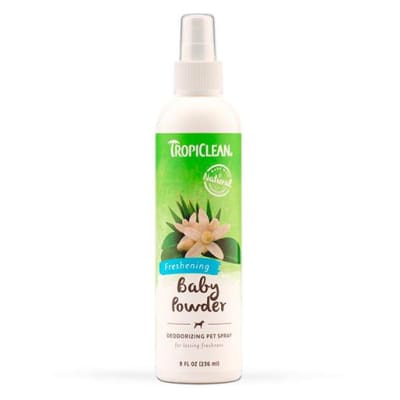TROPICLEAN DEORIZANTES NEUTRALIZA LOS OLERES BABY POWDER