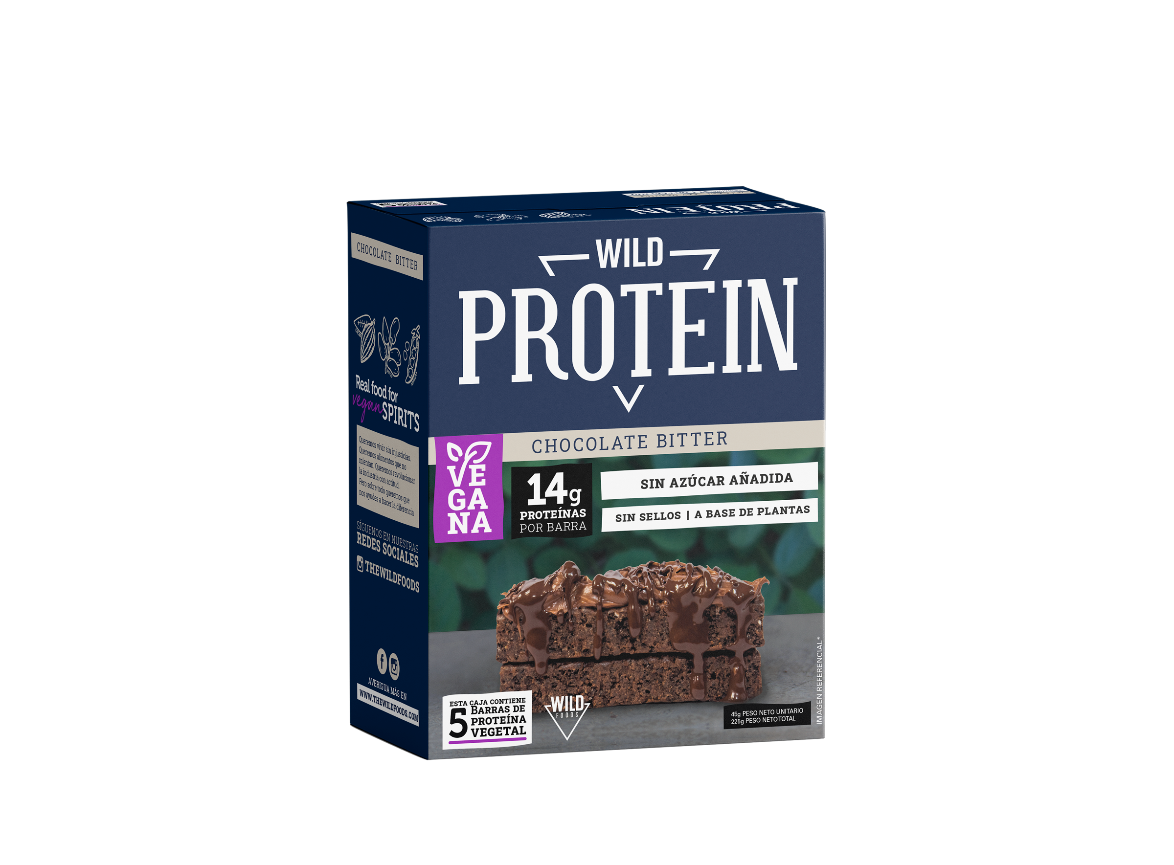 WILD PROTEIN BAR 5 u*45 g c/u Nutrekall