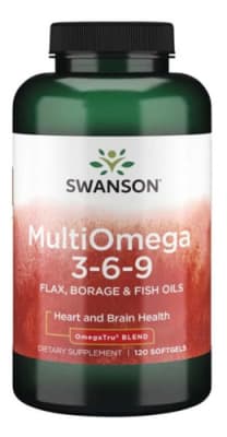 MULTIOMEGA 3-6-9 12O cáps. blandas