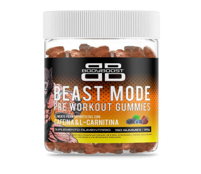 BB GOMITAS DE PRE ENTRENO 150 u/315 g