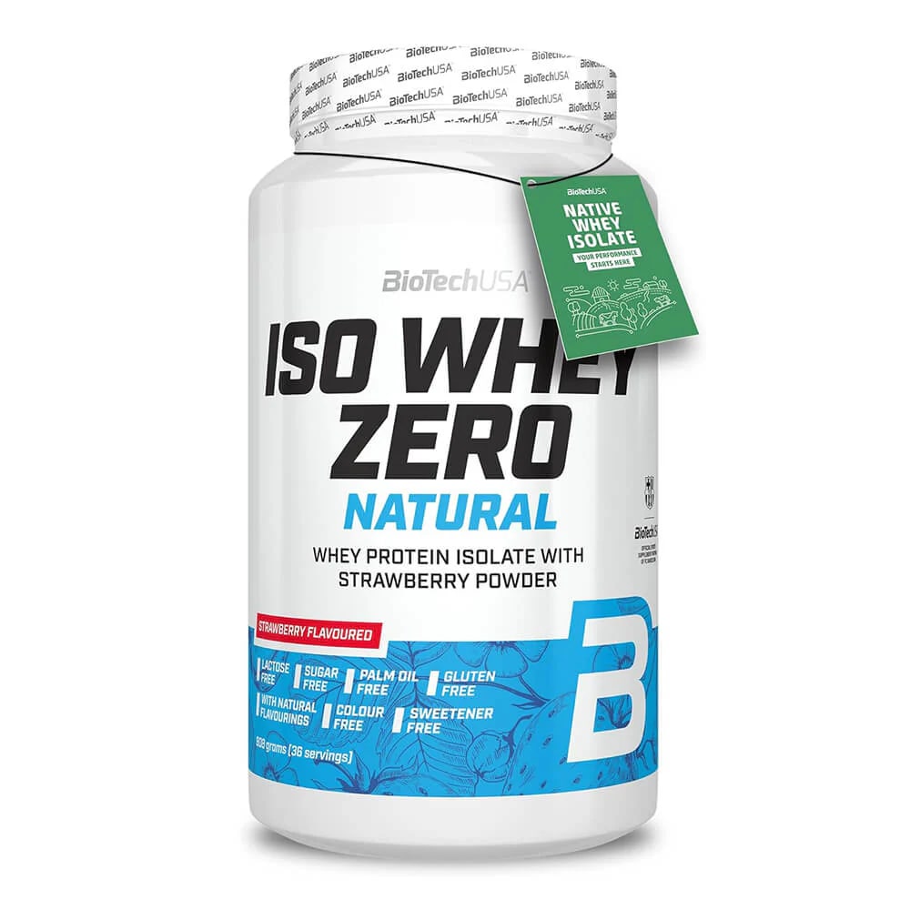 PROTEÍNA ISO WHEY ZERO NATURAL 908 g 36 SERV1